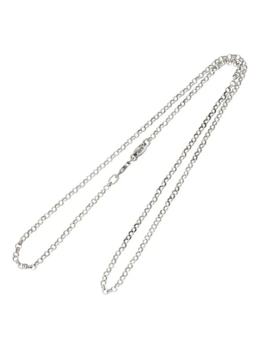 Chrome Hearts Neckchain Roll Chain Silver Necklace